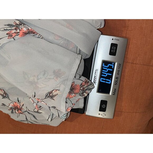 Torrid Tunic Top Womens 4x Floral Sheer High-Low Button-Front - Picture 8 of 8